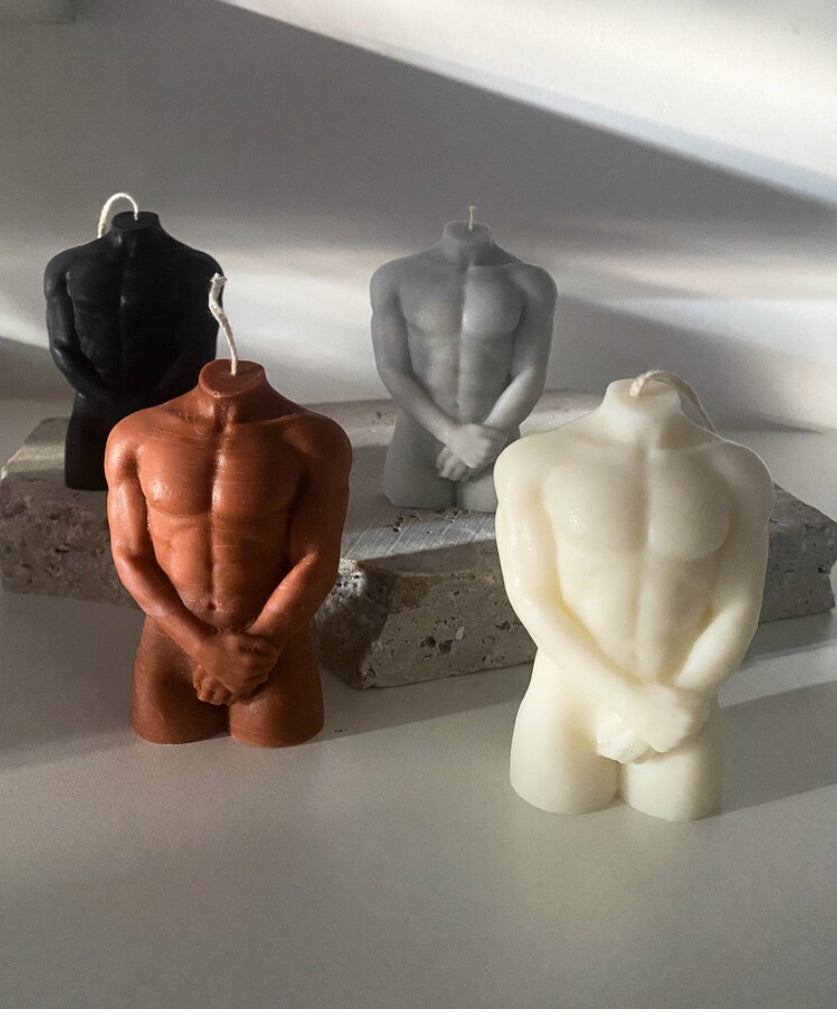 Man body candle