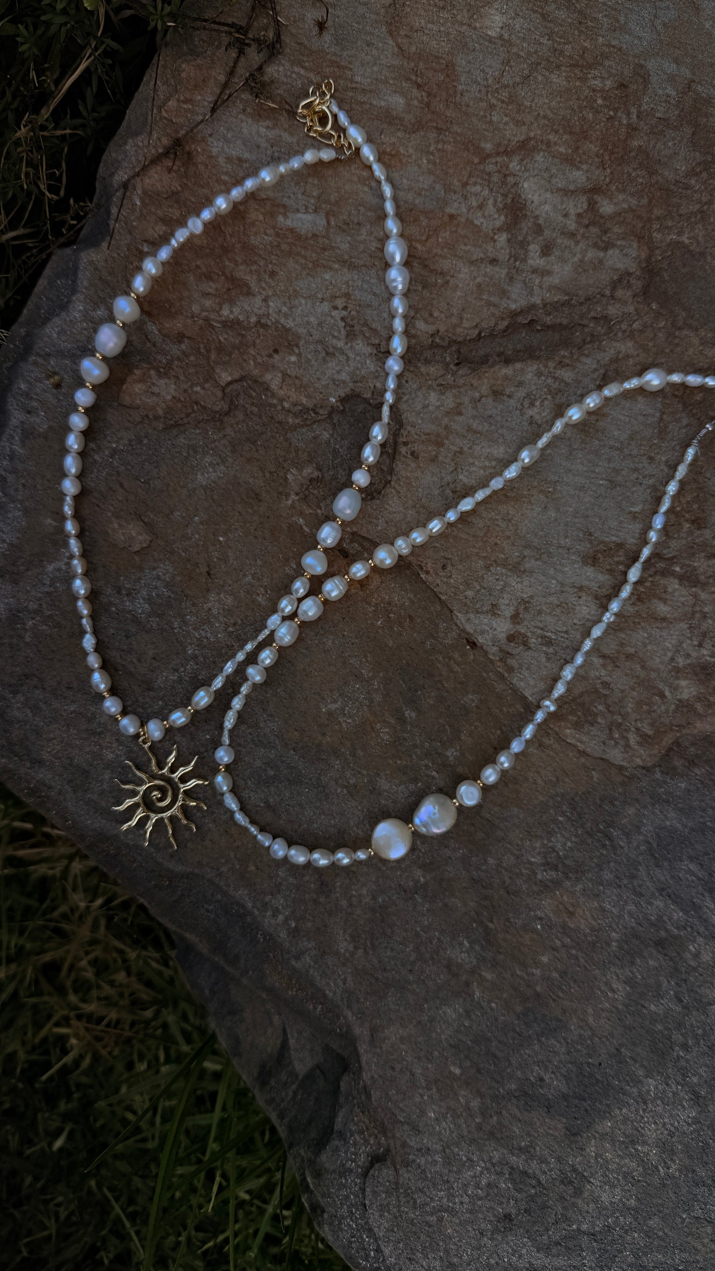 Vintage Star Pearl Chain