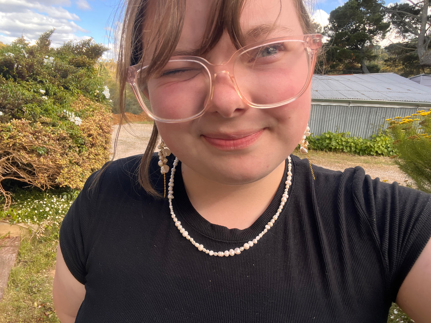 Arla Pearl Necklace