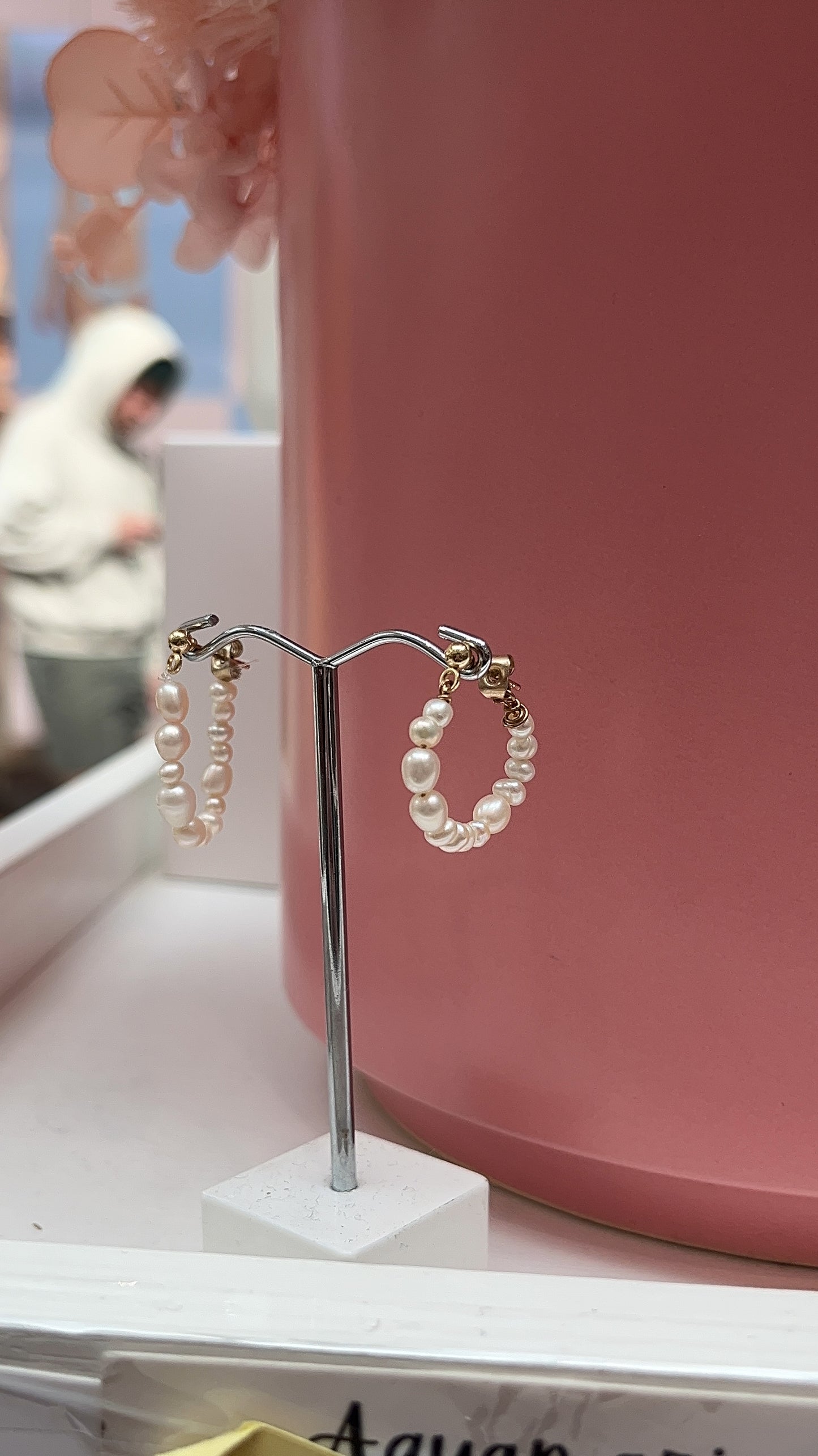Fur Elise Pearl Studs