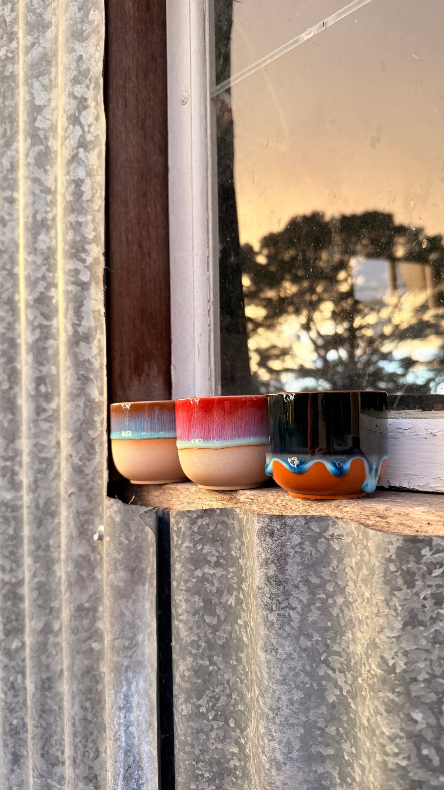 Set of Three Drip Mugs