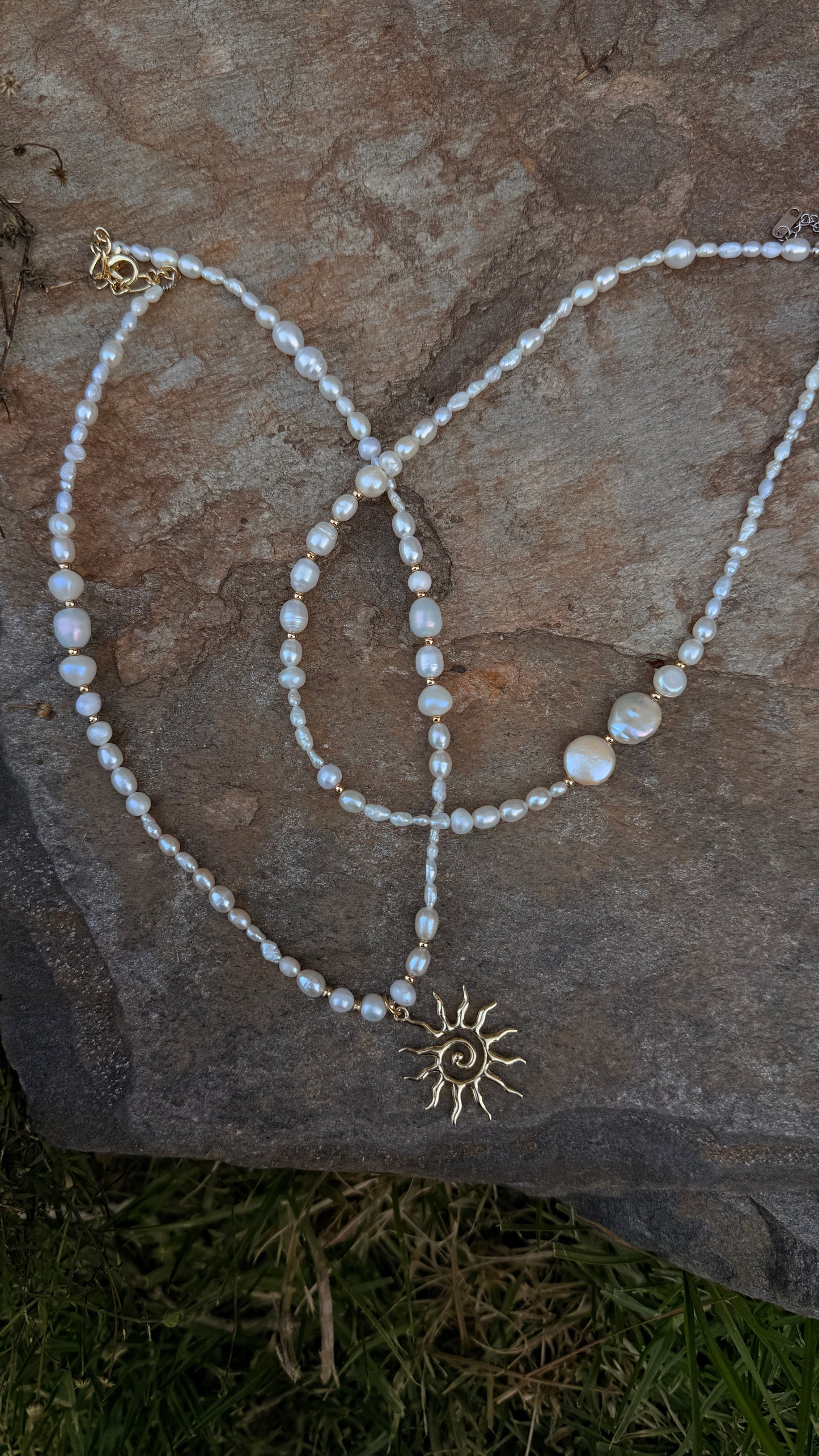 Vintage Star Pearl Chain