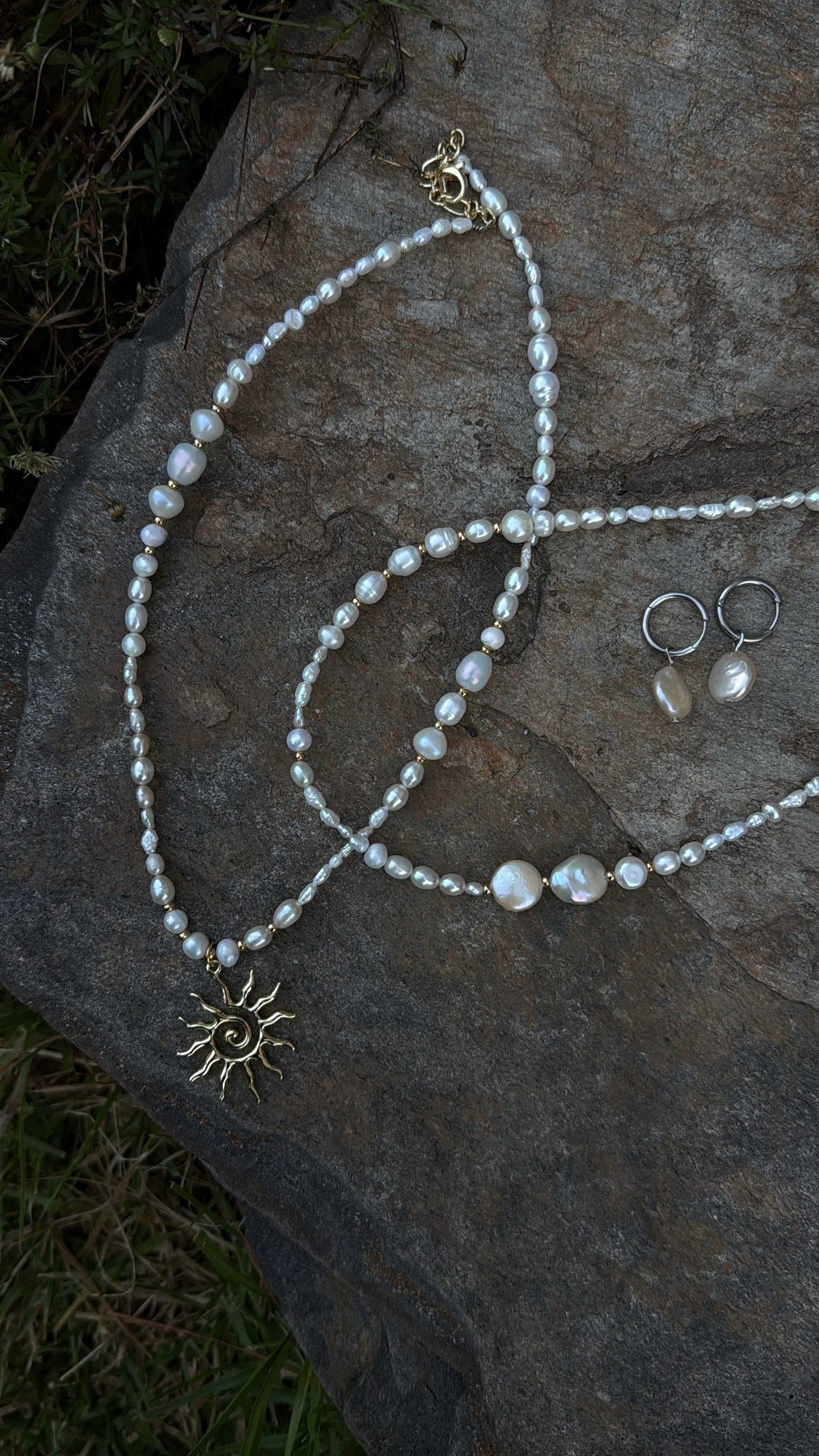 Vintage Star Pearl Chain