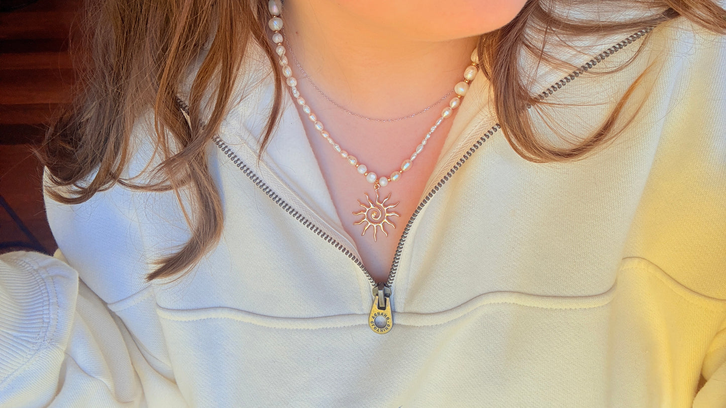 Vintage Star Pearl Chain