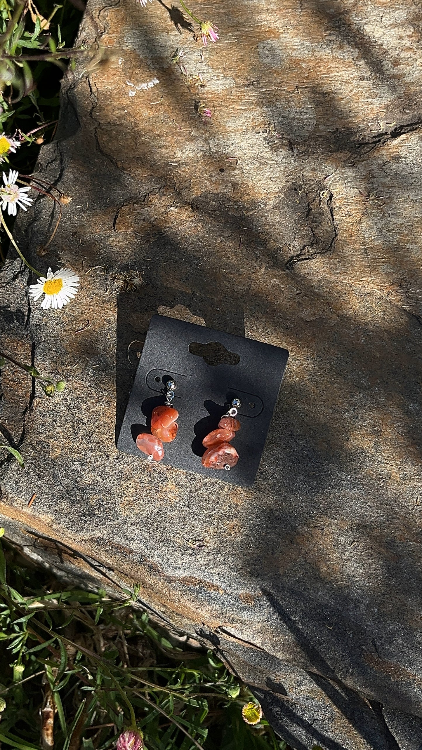 Carnelian Studs