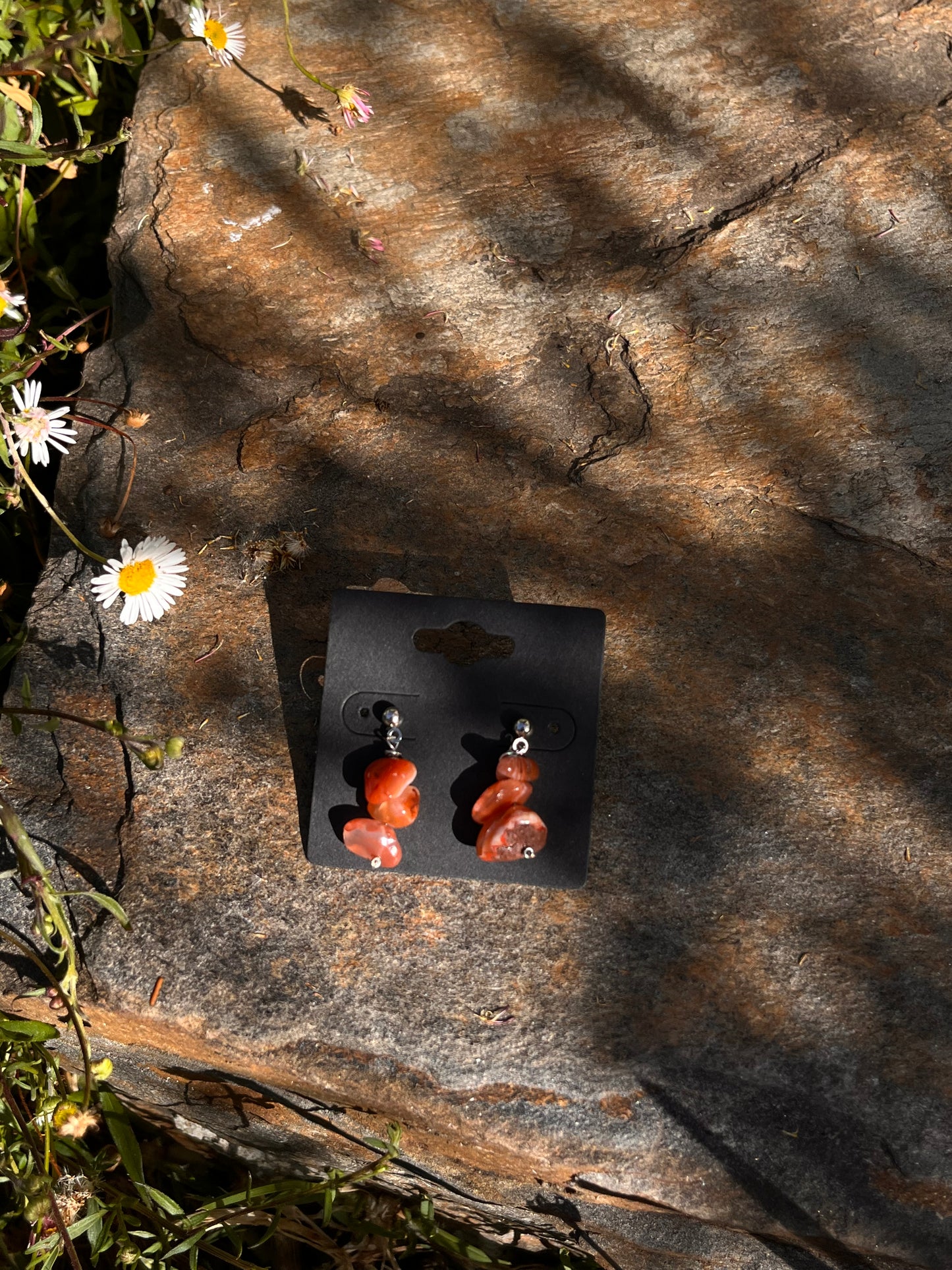 Carnelian Studs