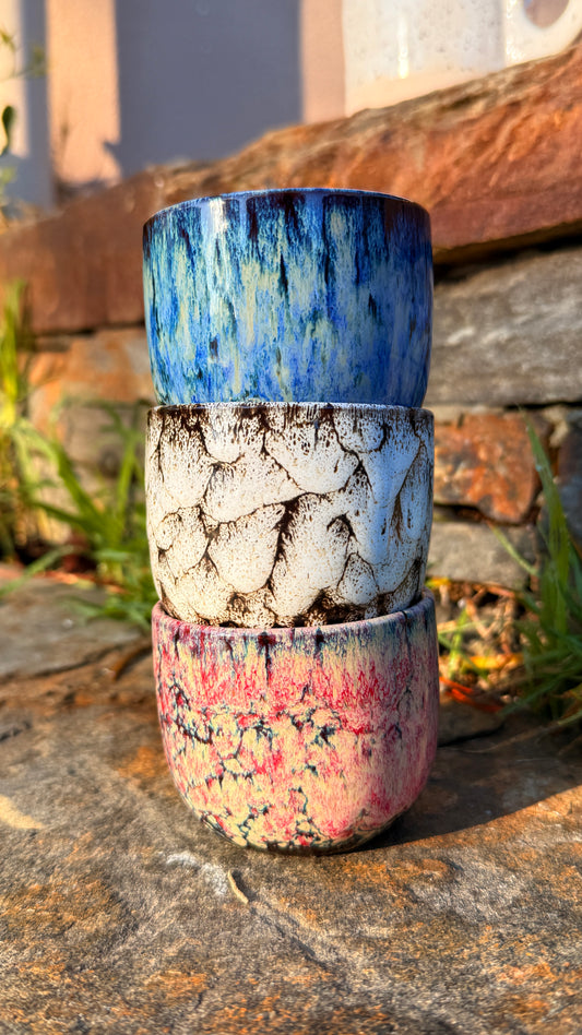 Set of 3 - Galaxy Glaze Mugs