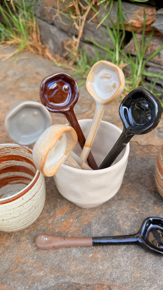 Pottery Spoons