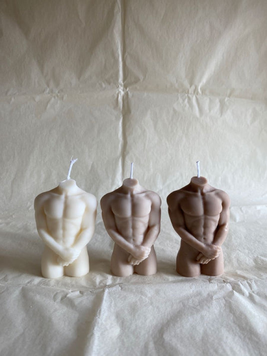 Man body candle