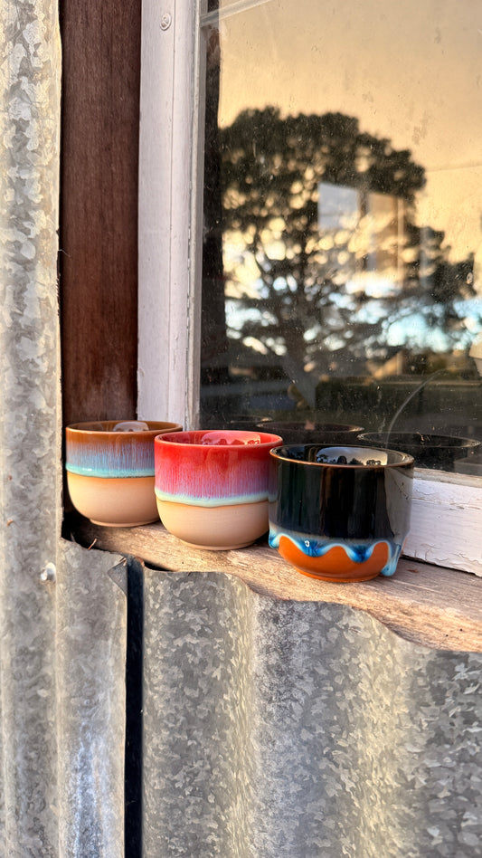 Set of Three Drip Mugs