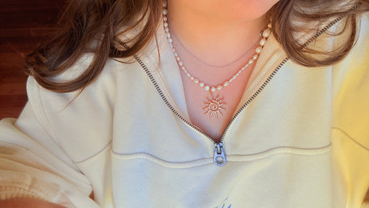 Vintage Star Pearl Chain