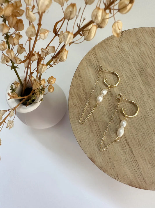 Erin Earrings - Gold