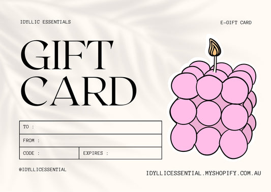 Idyllic Gift Cards
